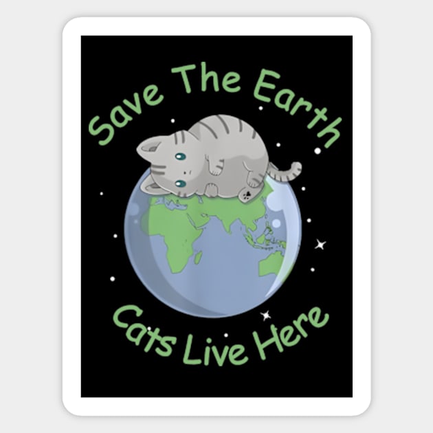 Earth Day Planet Anniversary Earth Day Everyday Sticker by YASSIN DESIGNER